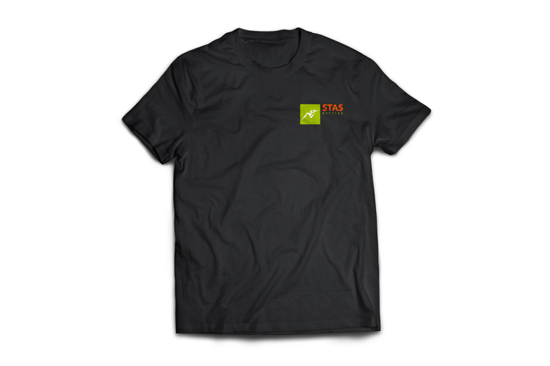 Mockup av t-shorte