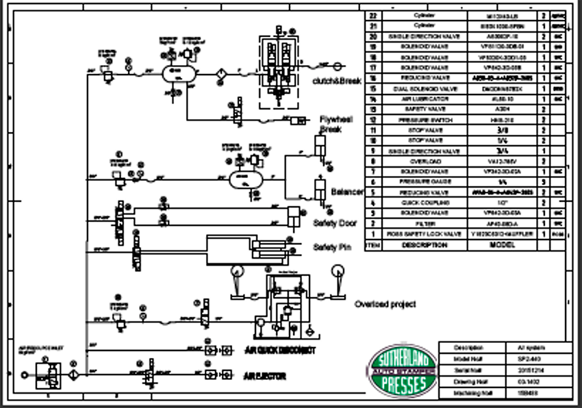 Sample Air Schematic