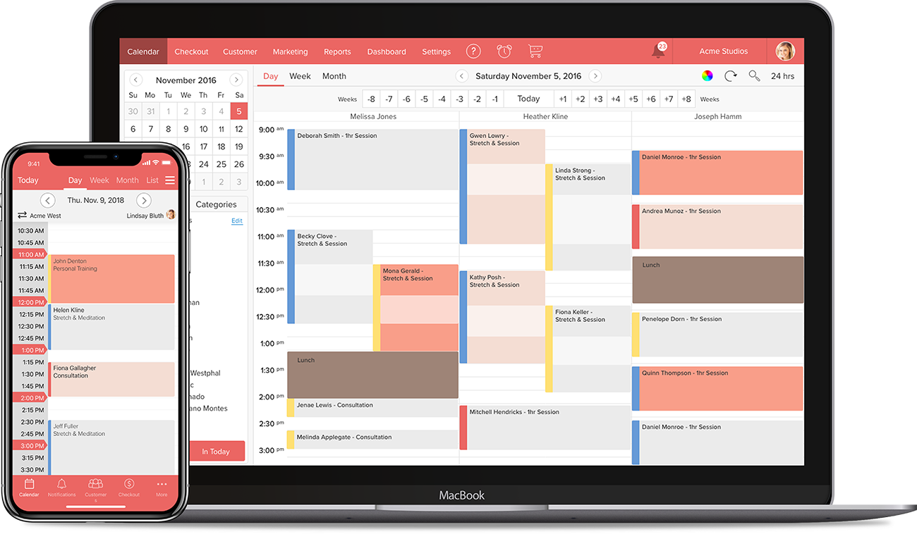 Scheduling Software for Gyms and Health Clubs