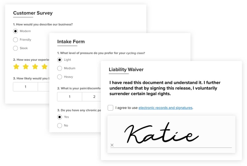 Form Builder and Waiver Management