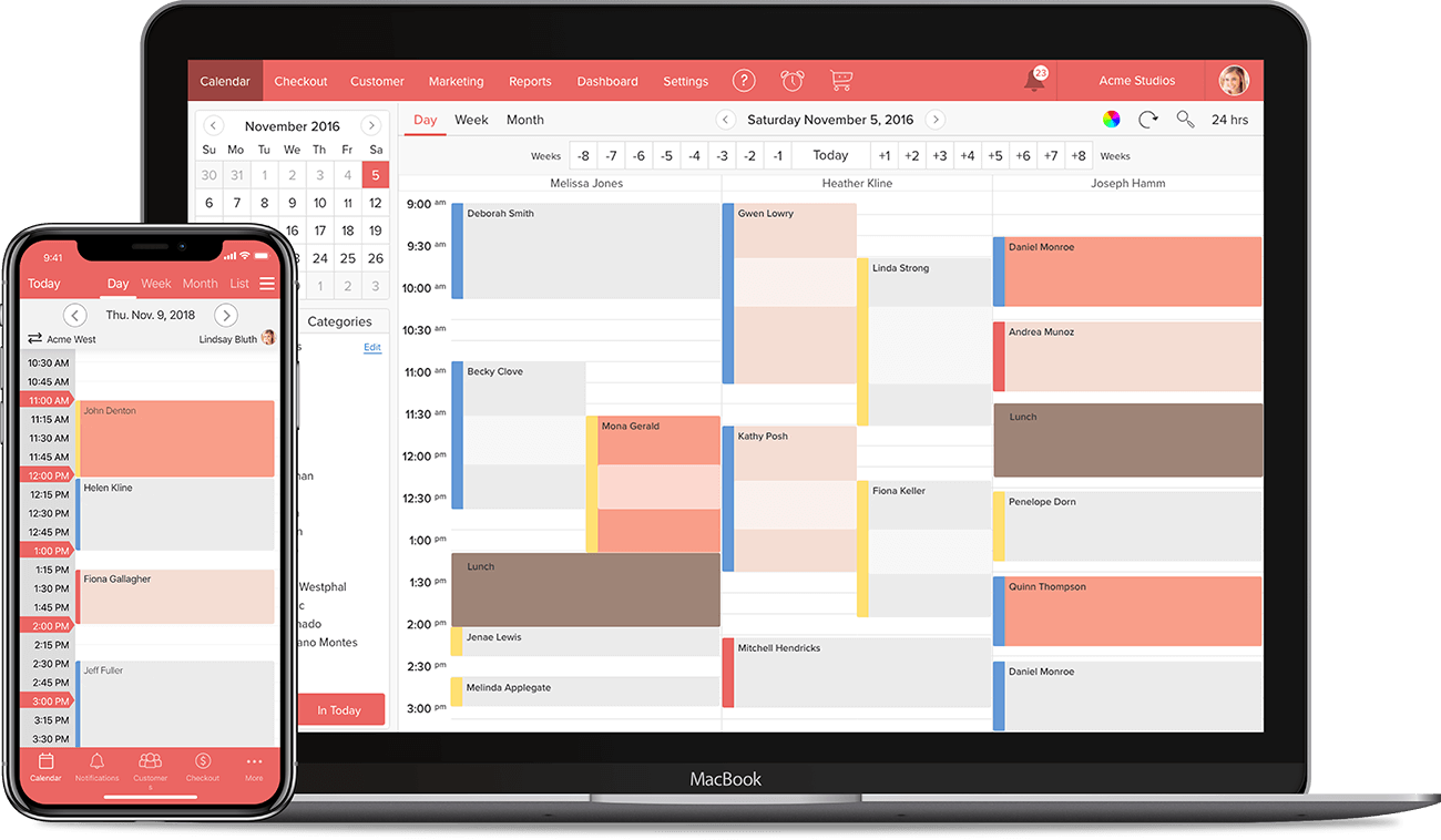 Scheduling Software for Pilates Studios