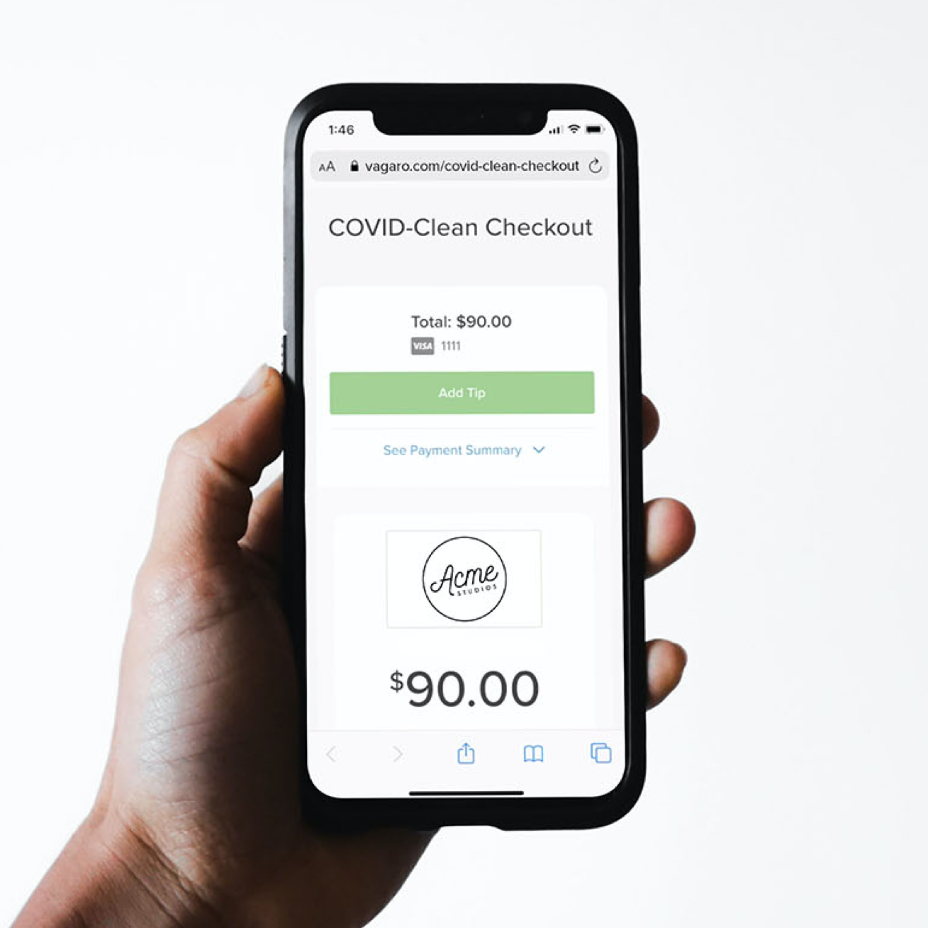 contactless credit card processing
