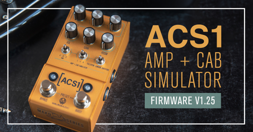 Walrus Audio publishes major firmware update for ACS1