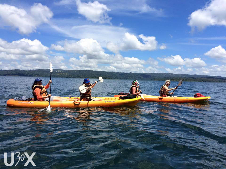 under30experiences kayak lake arenal