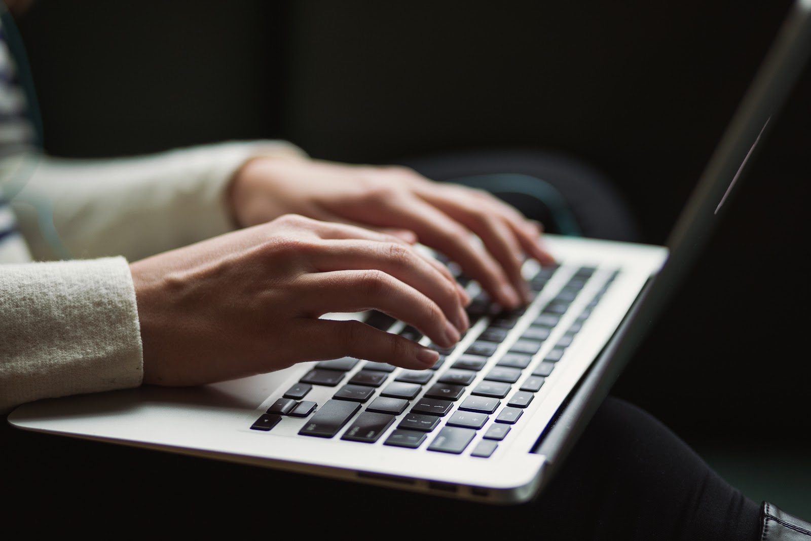 female-researching-on-laptop