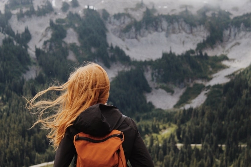 female-hiker