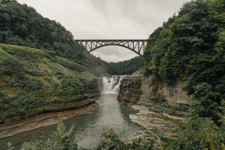Letchworth State Park camping and hiking