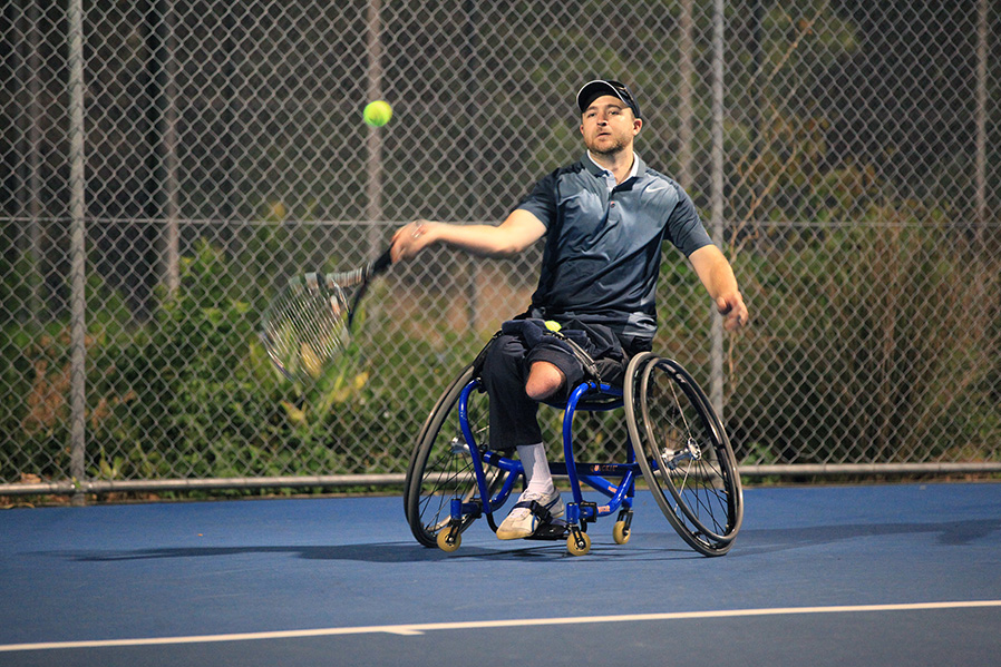Wheelchair tennis Sydney Coaching and social games