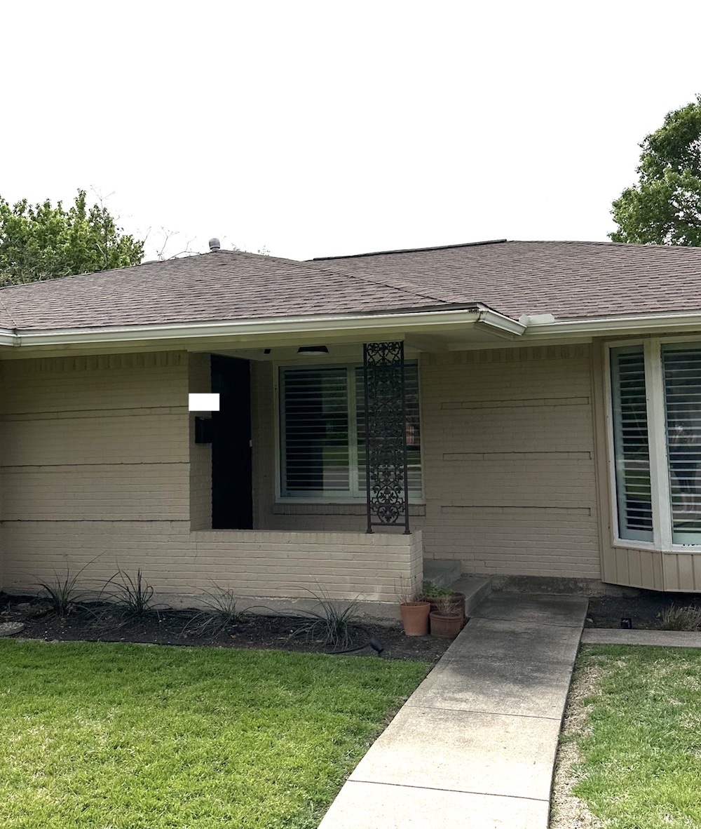 Painting Our House Exterior - Obscured Exterior Obstacles