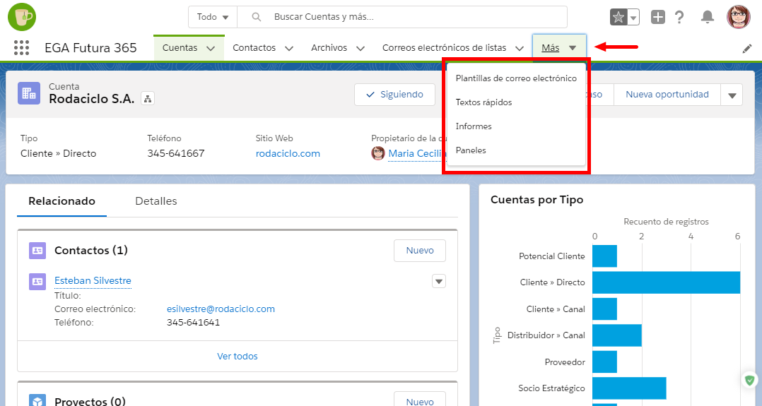 elementos de la barra de navegación que no estan visibles por el ancho de la pantalla