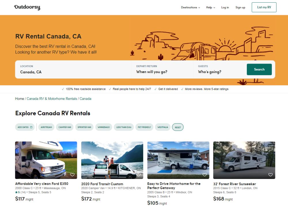10 Best Campervan & RV Rentals in Canada [2024]
