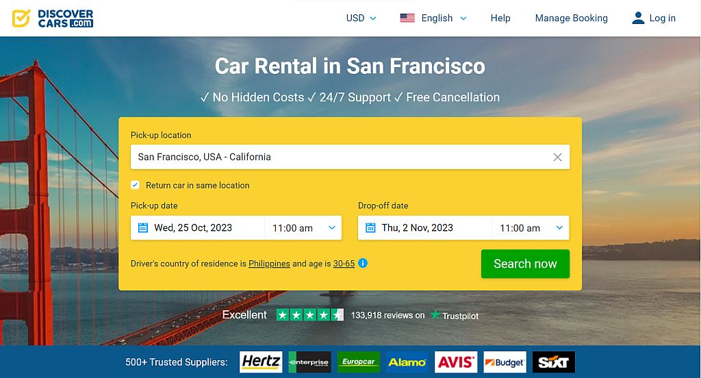 10 Best Car Rentals in San Francisco in 2023 [For all Budgets!]