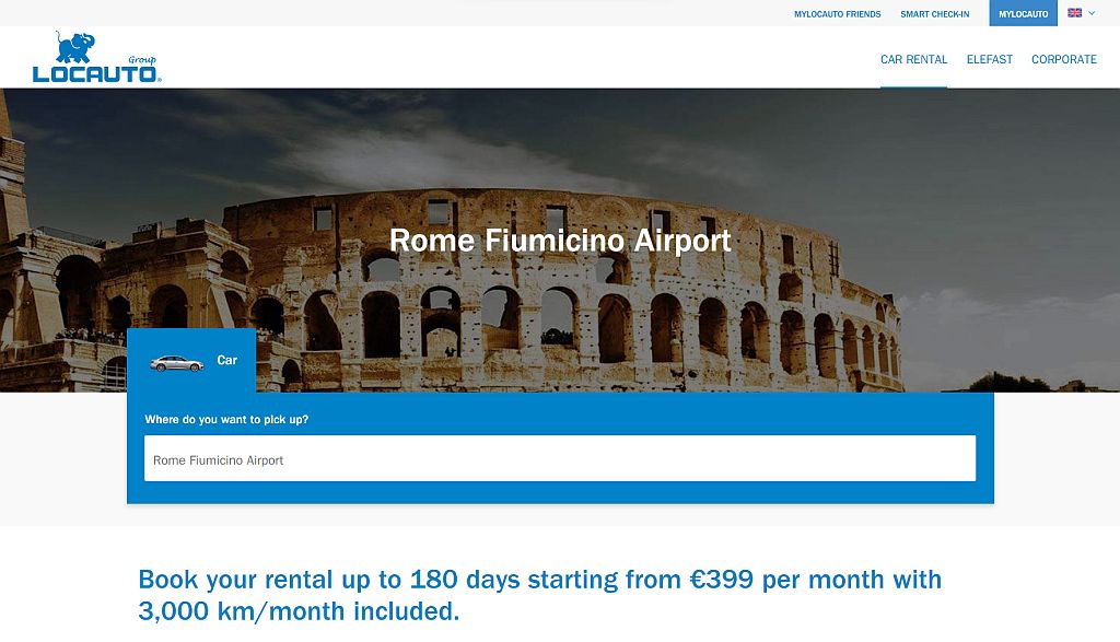 Locauto Rome car rentals