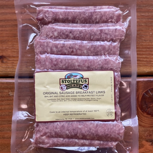Breakfast Sausage Link 1lb Pack (Frozen)