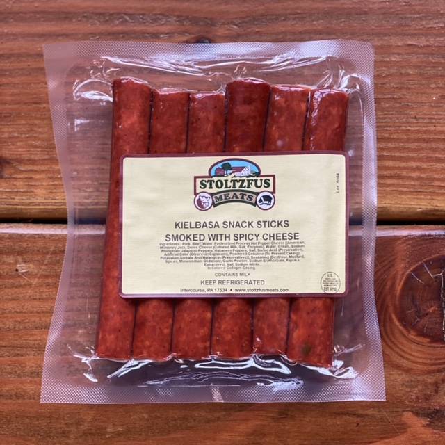Kielbasi Sticks Smoked w/ Spicy Cheese (Frozen)