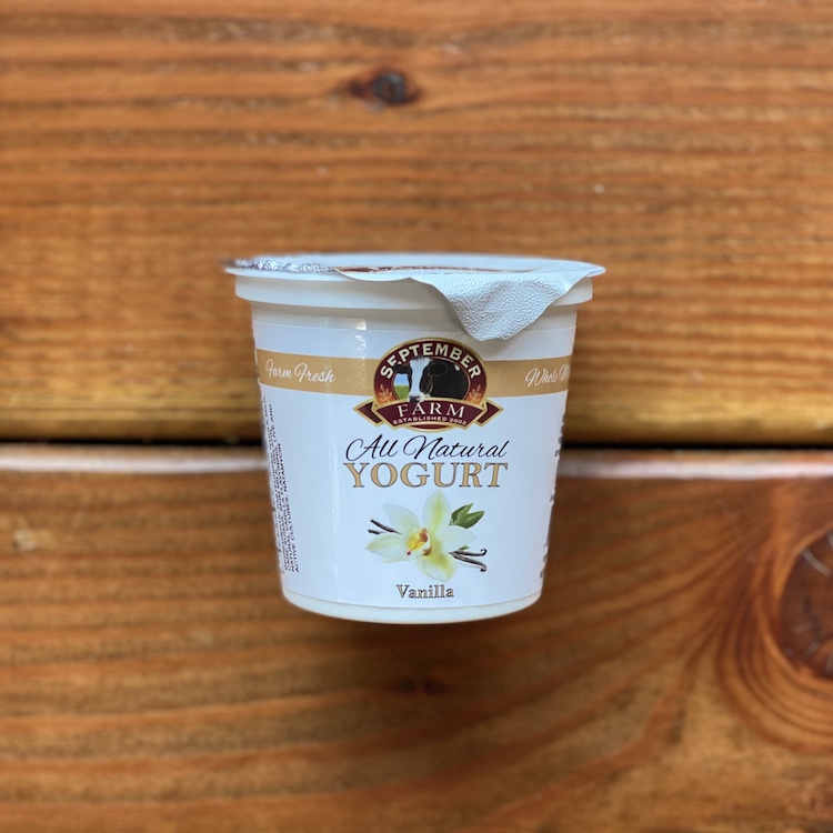 6oz September Farm Yogurt