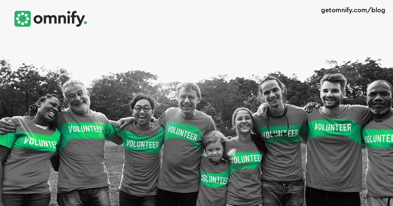 People working for nonprofit organization
