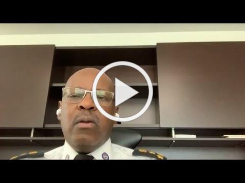 Zoom Briefing with Toronto Police Chief Mark Saunders