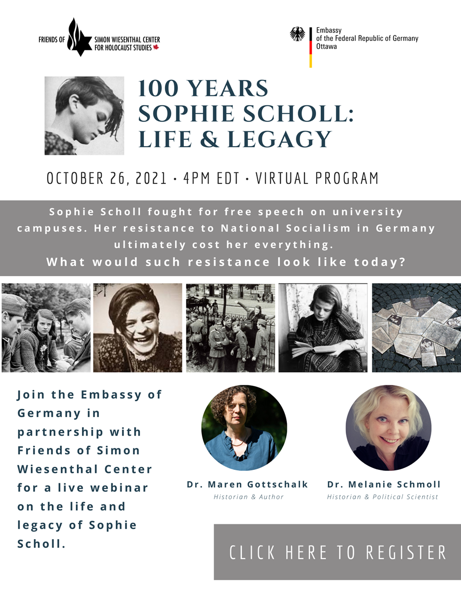 100 Years Sophie Scholl
