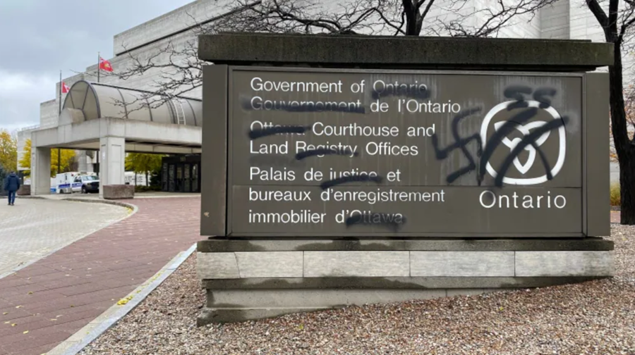 Swastika graffiti in Ottawa