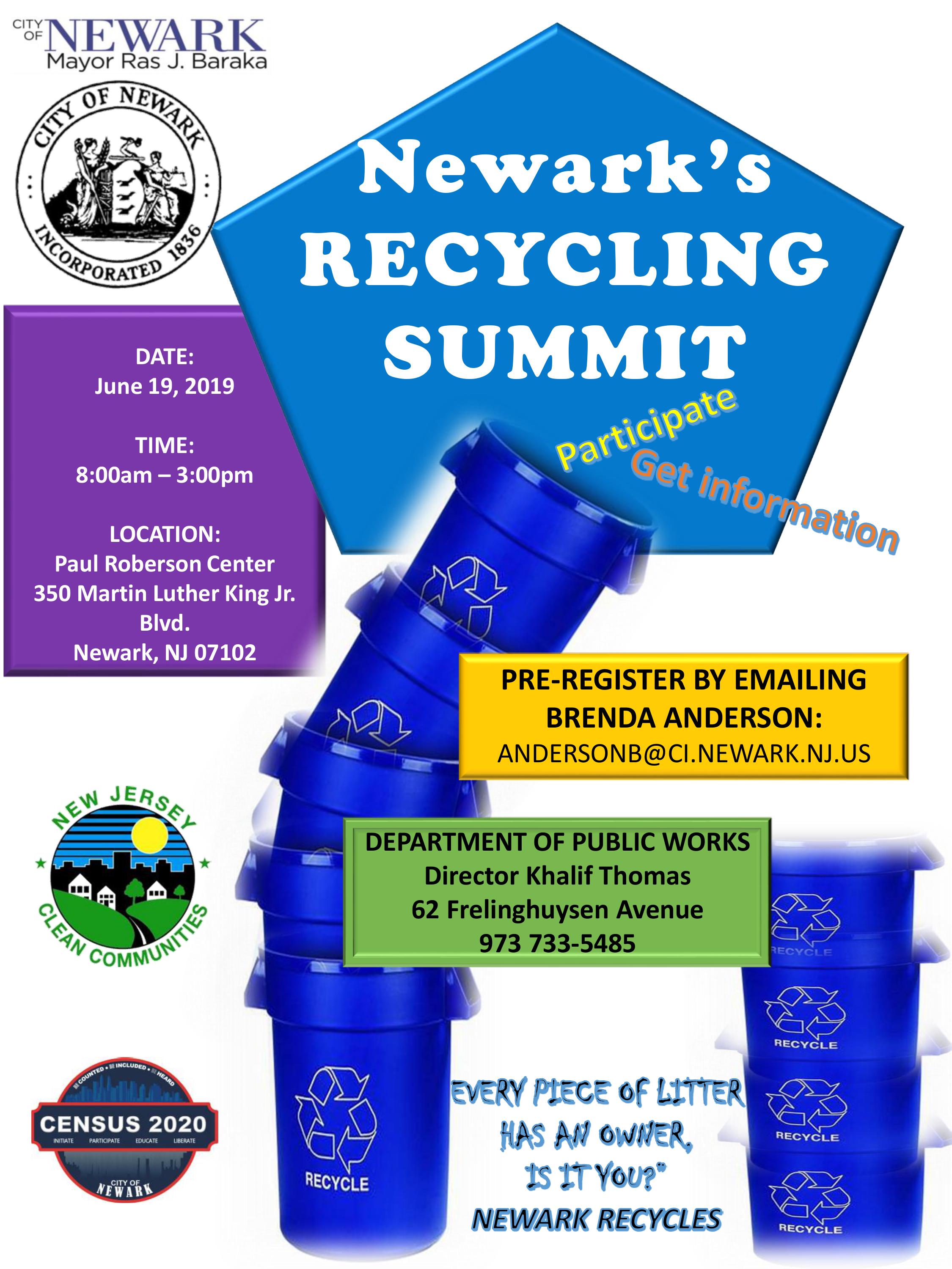 Newark Events Newark's Recycling Summer