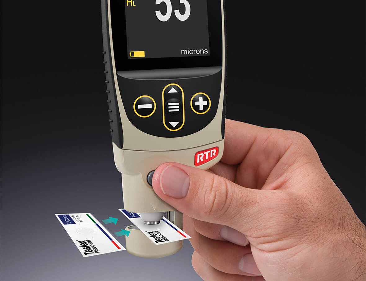 Testex Replica Tape for Measuring Surface Profile