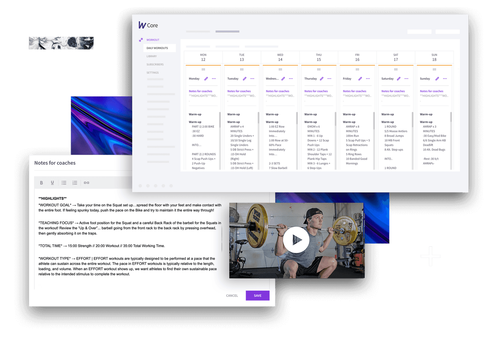 Workout Tracking and Gym Management Software Wodify Perform