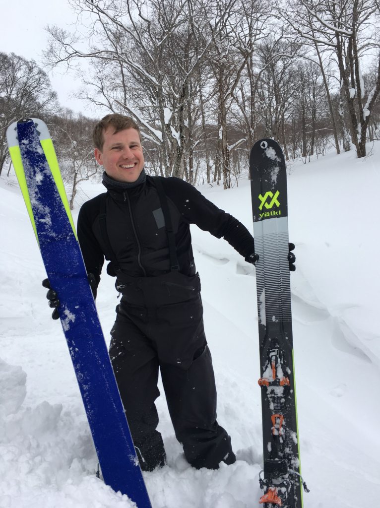 Volkl V-werks Katana in Japan with skins