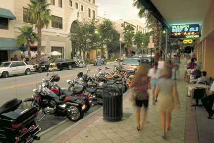 Clematis Street Streets Transportation