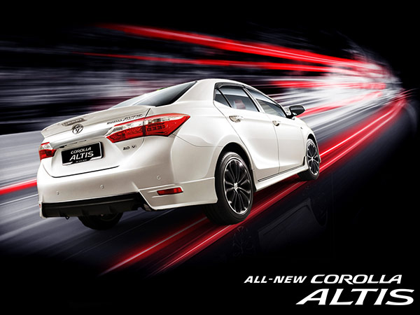 dòng xe Toyota - xe corolla altis