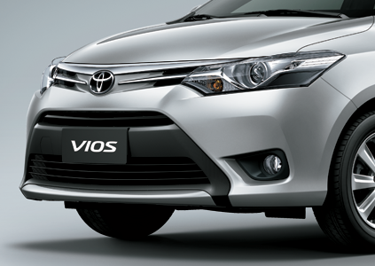 Phần đầu xe Toyota vios 2017