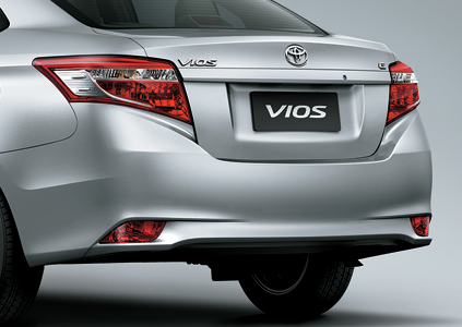 đuôi xe toyota vios 2017
