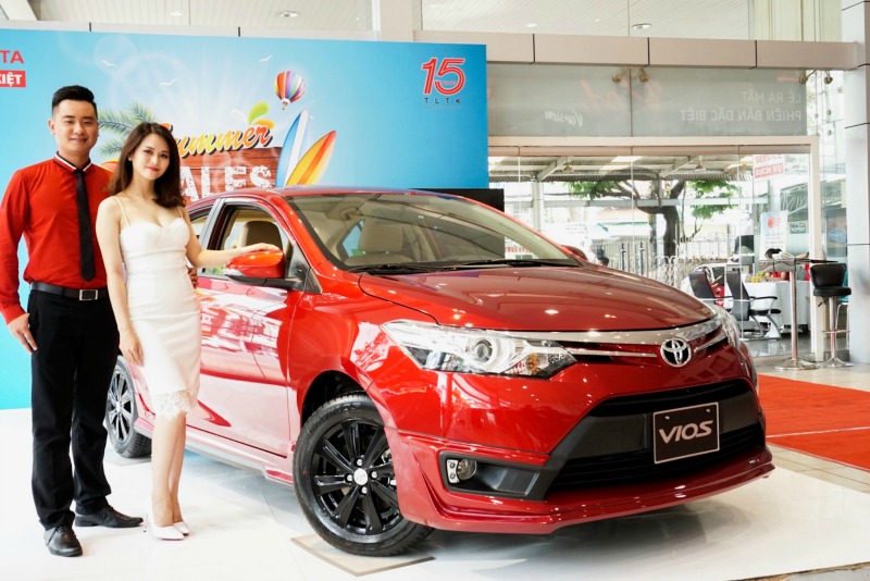 bộ bodykit toyota vios 2017 red