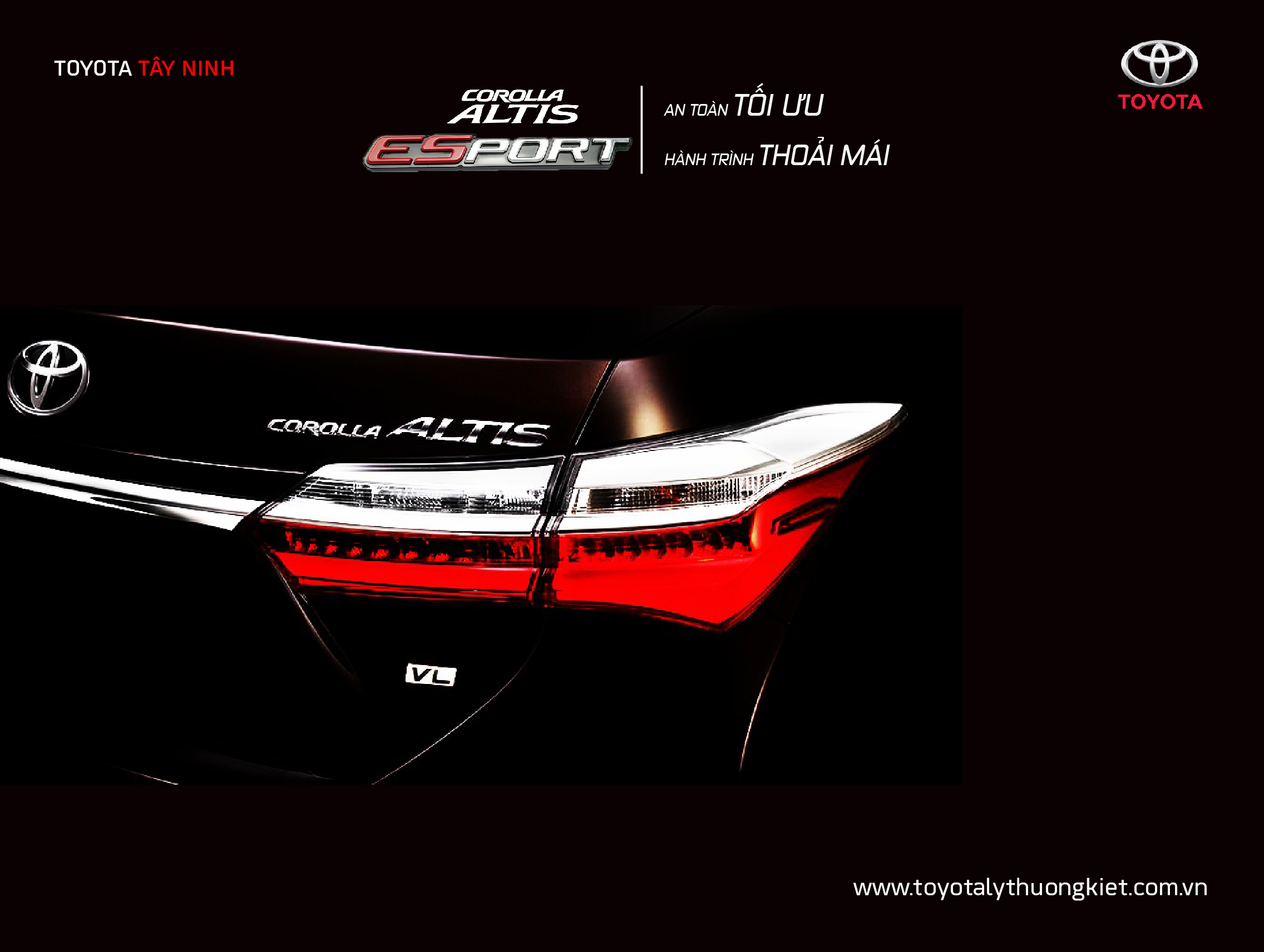 đuôi xe altis 2018