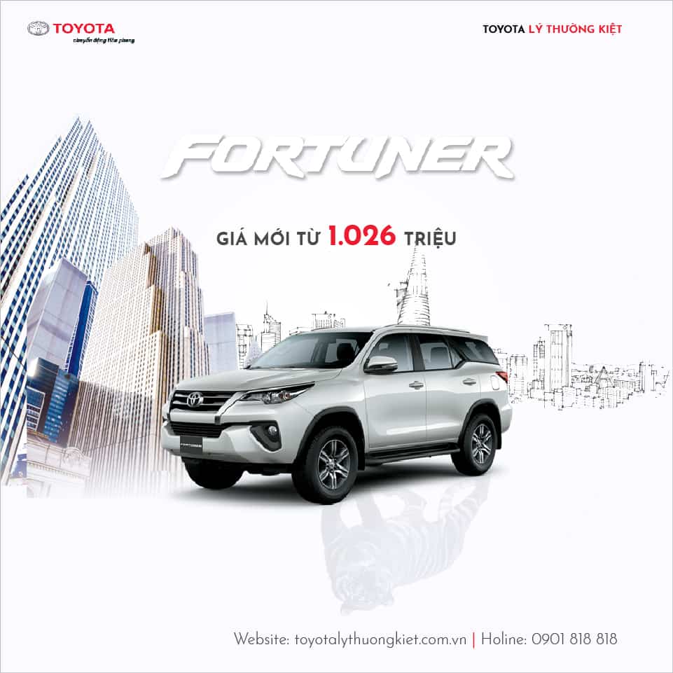 giá xe fortuner 2018