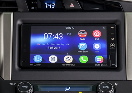 giá xe innova 2019 hệ thống âm thanh