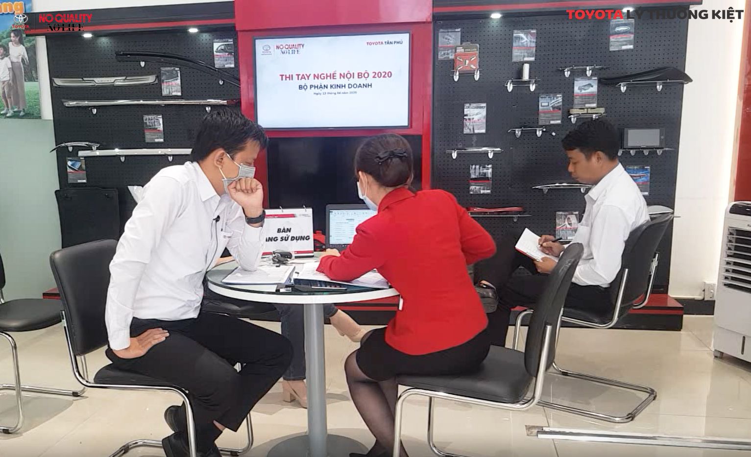 hội thi tay nghề xe Toyota