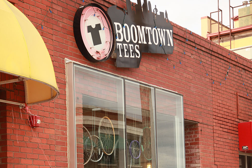 Boomtown Tees Storefront