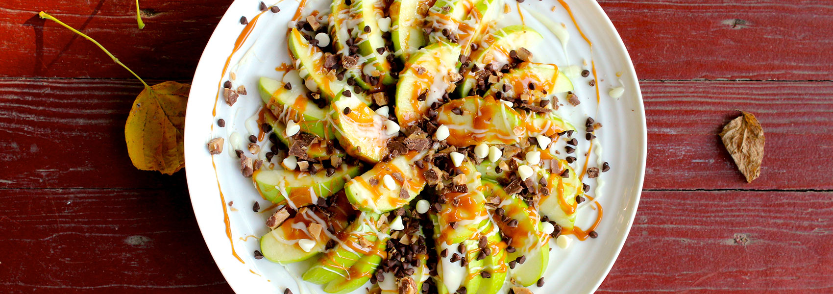 Caramel Apple Nachos