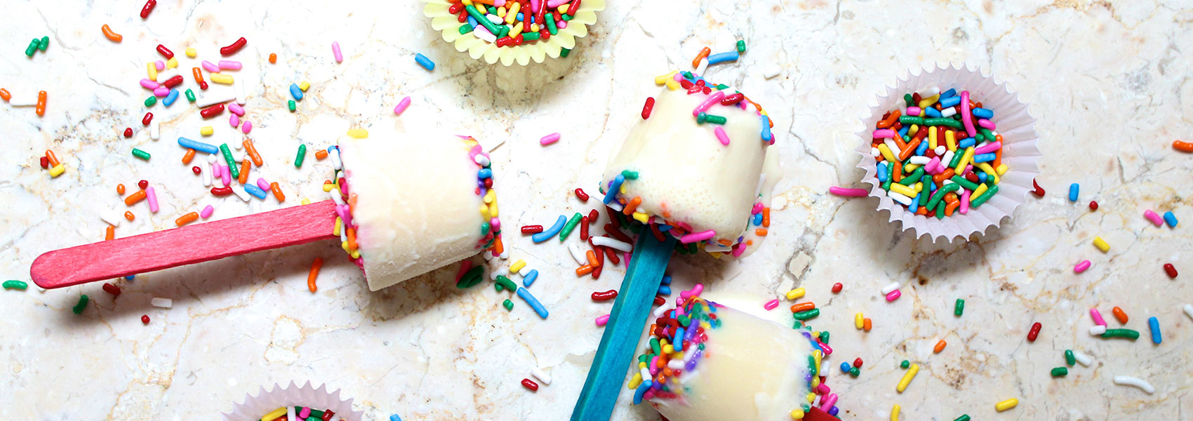 Birthday Cake Batter Pops