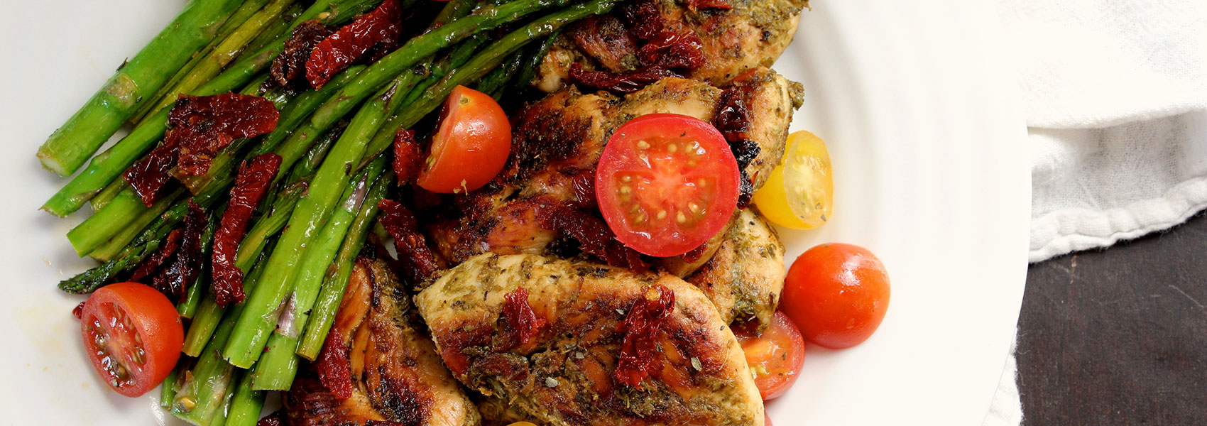 Pesto Chicken and Veggies