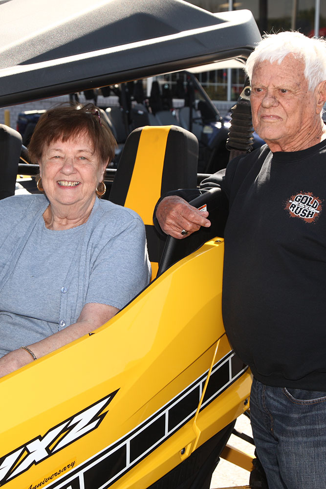 K&N Motor's Lucy and Norm McDonald. (Photo: Marc Rains)