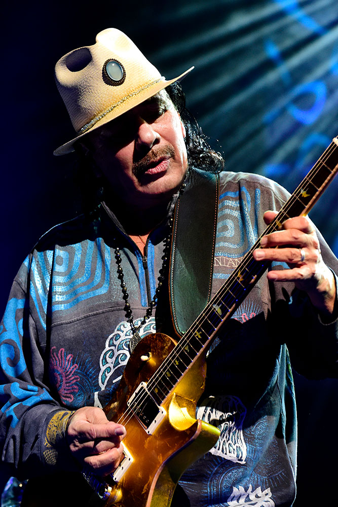 Santana will play River Spirit Casino on July 6.