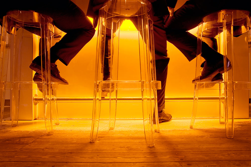 Buy a round for everyone at the bar. Because you want to be that guy, at least once.