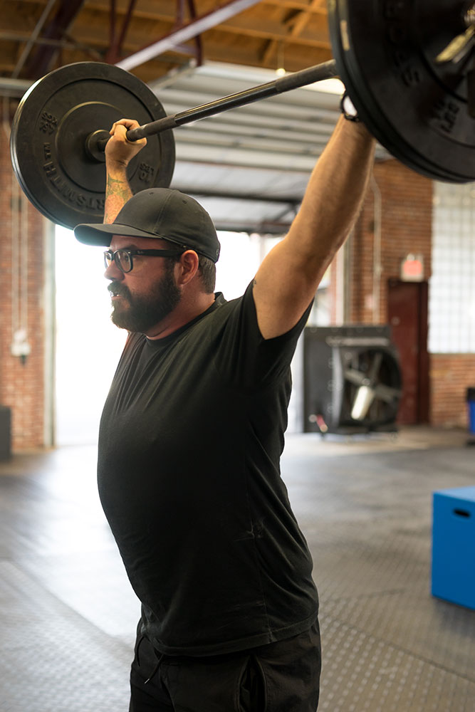 Jake Crandall, owner of Okie CrossFit, credits CrossFit as the workout routine that helped save his life. (Photo: Parker Slack)