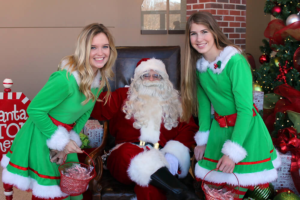 As a private school, Cascia Hall charges tuition but is very dedicated to providing students with financial assistance, which is how the Cascia Christmas Walk came about.