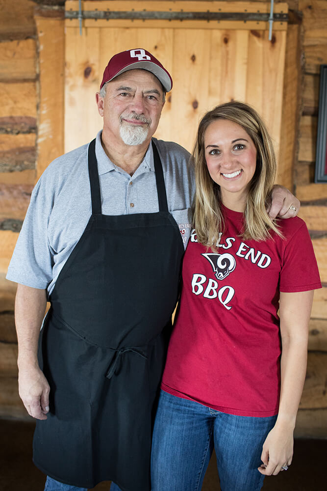 John Cash and his daughter, Christa Rice (Photo: Valerie Grant)