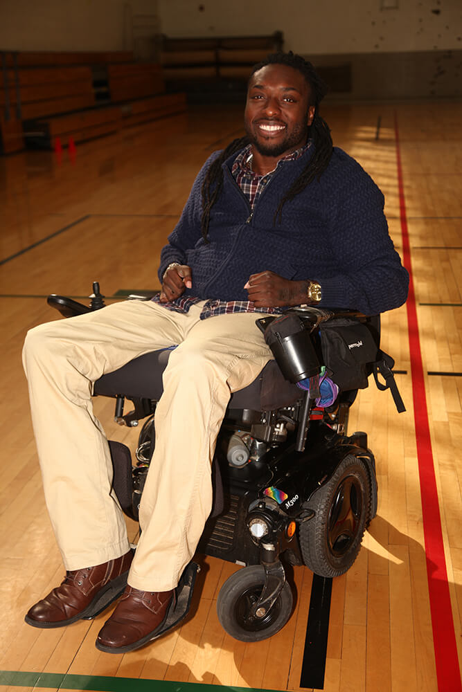 Today, Nnaka is also studying for his master’s degree in Human Relations at the University of Oklahoma (Tulsa), as well as speaking and coaching others at youth groups, churches, schools, businesses, networking groups, senior living communities. (Photo: Marc Rains)