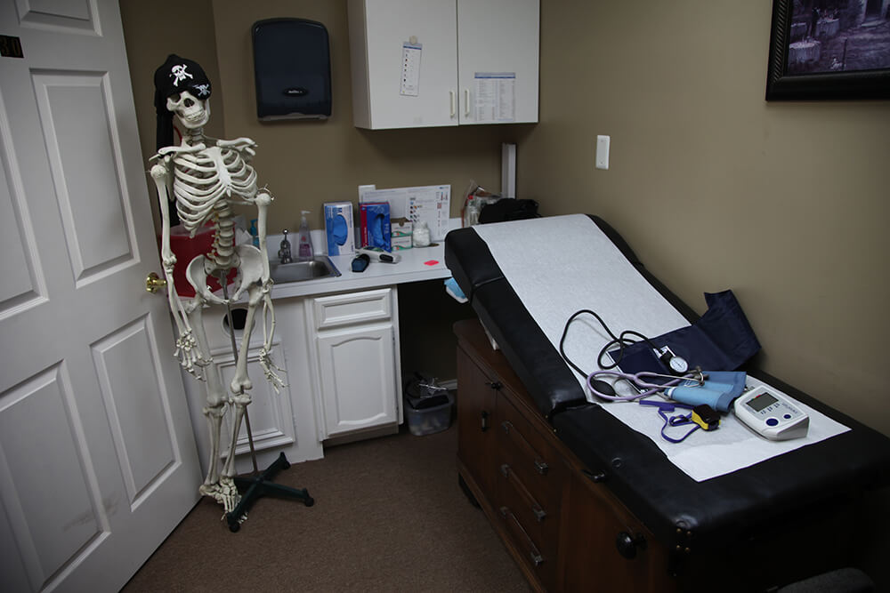 Contracted patients receive 24/7 access, as patients get Tate’s personal cell number, and there’s even the potential for home visits, if necessary. (Photo: Marc Rains)