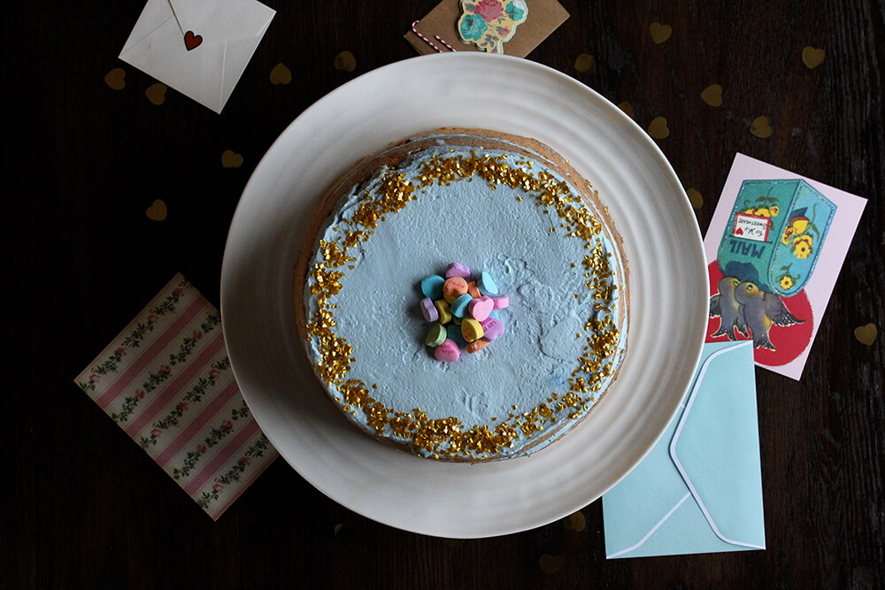 Molly Yeh’s Almond Cake (Photo: Chelsi Fisher)